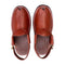 Red Mustard Round Peshawari Chappal – Classic Ethnic Style