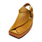 “Kaptan Zalmi Yellow Mustard Chappal – Hand‑Stitched Build Ensures Lasting Durability”