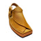 “Kaptan Zalmi Yellow Mustard Chappal – Hand‑Stitched Build Ensures Lasting Durability”