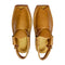 "Kaptan ZALMI Camel Chappal – Tyre‑Rubber Sole Prevents Slips”