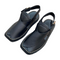 "Zardari Style Black Mate Chappal – Crafted for Royal Elegance"