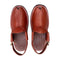 Red Mustard Round Peshawari Chappal – Classic Ethnic Style
