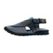 "Zardari Style Black Mate Chappal – Crafted for Royal Elegance"