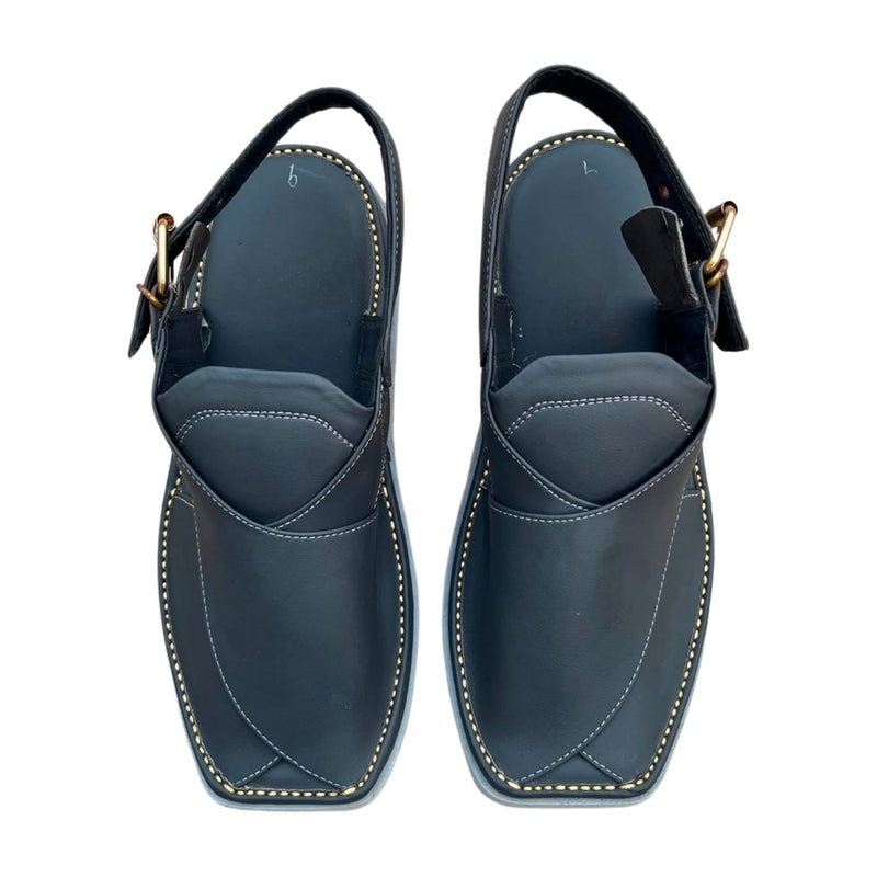 Blue Mate Zardari Style Chappal – Premium Ethnic Footwear