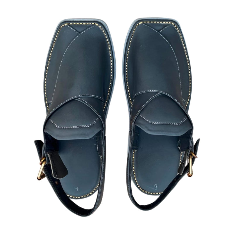 Blue Mate Zardari Style Chappal – Premium Ethnic Footwear