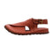 Classic Red Mustard Zardari Chappal