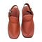 Classic Red Mustard Zardari Chappal