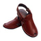 Red Mustard Round Peshawari Chappal – Classic Ethnic Style
