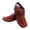 Classic Red Mustard Zardari Chappal